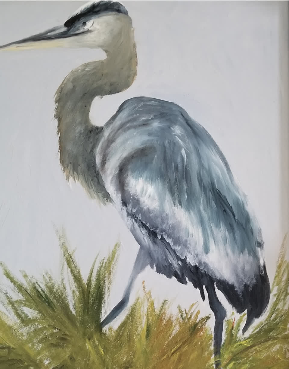 Heron on Parade