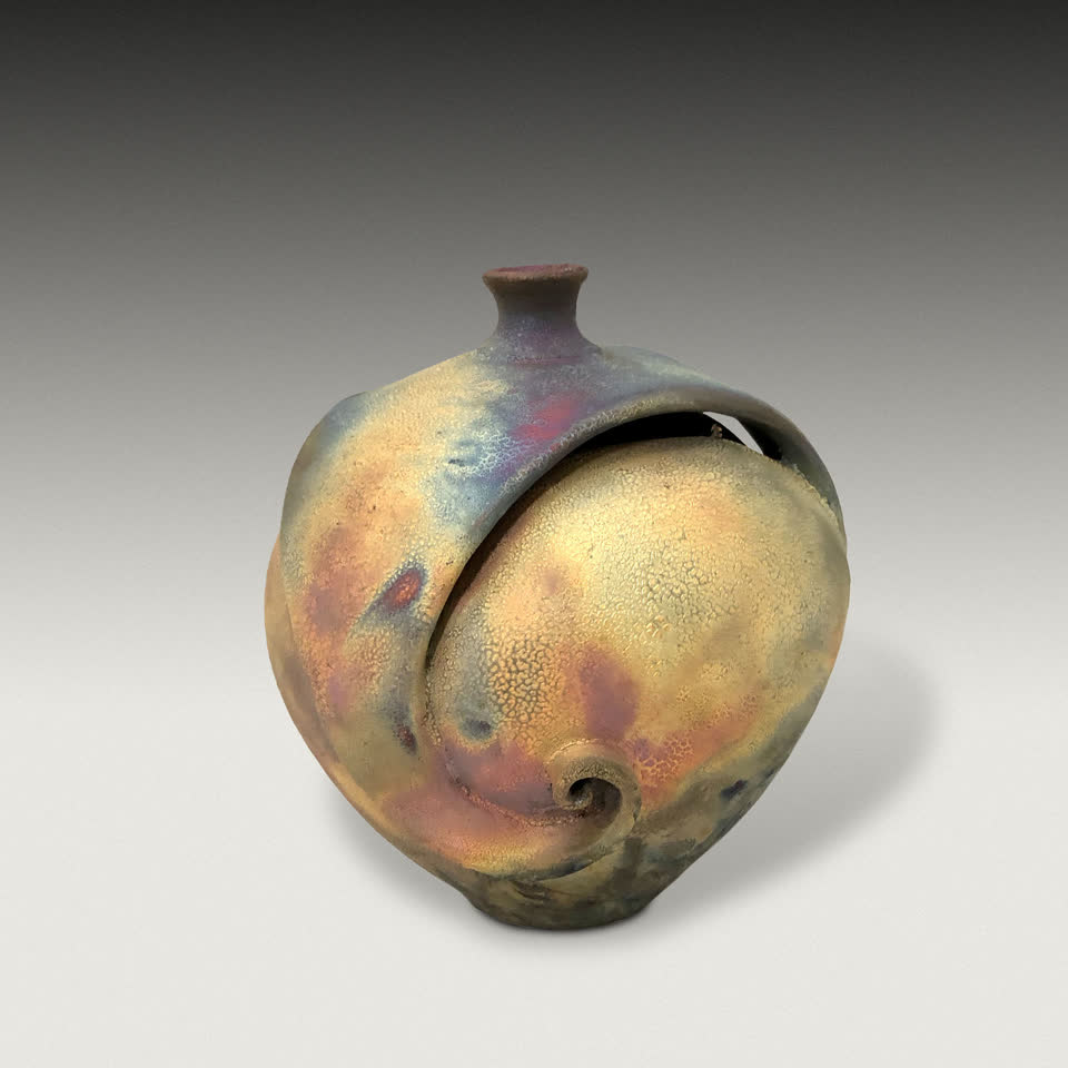 Spiral and sliced Vase (2020)