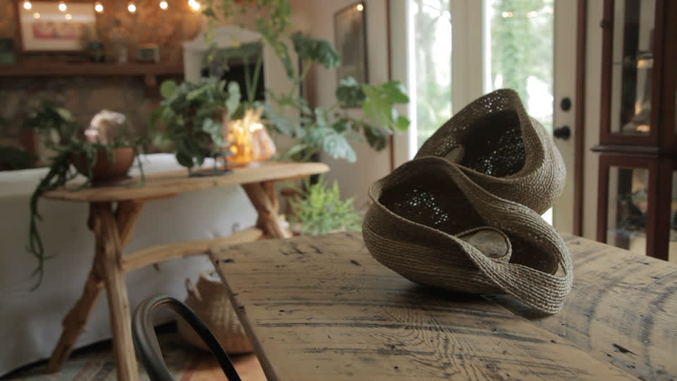 Another Basket Displayed in Whitney's Home