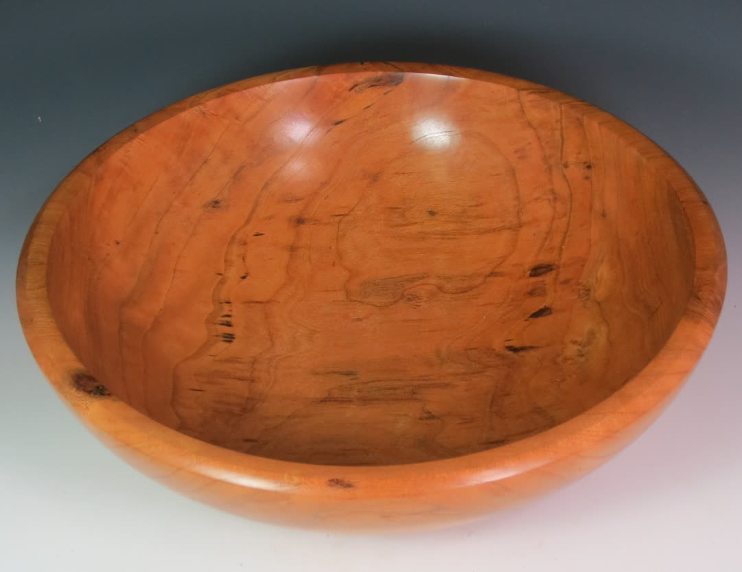 Highly Figured Cherry Bowl (B1033)